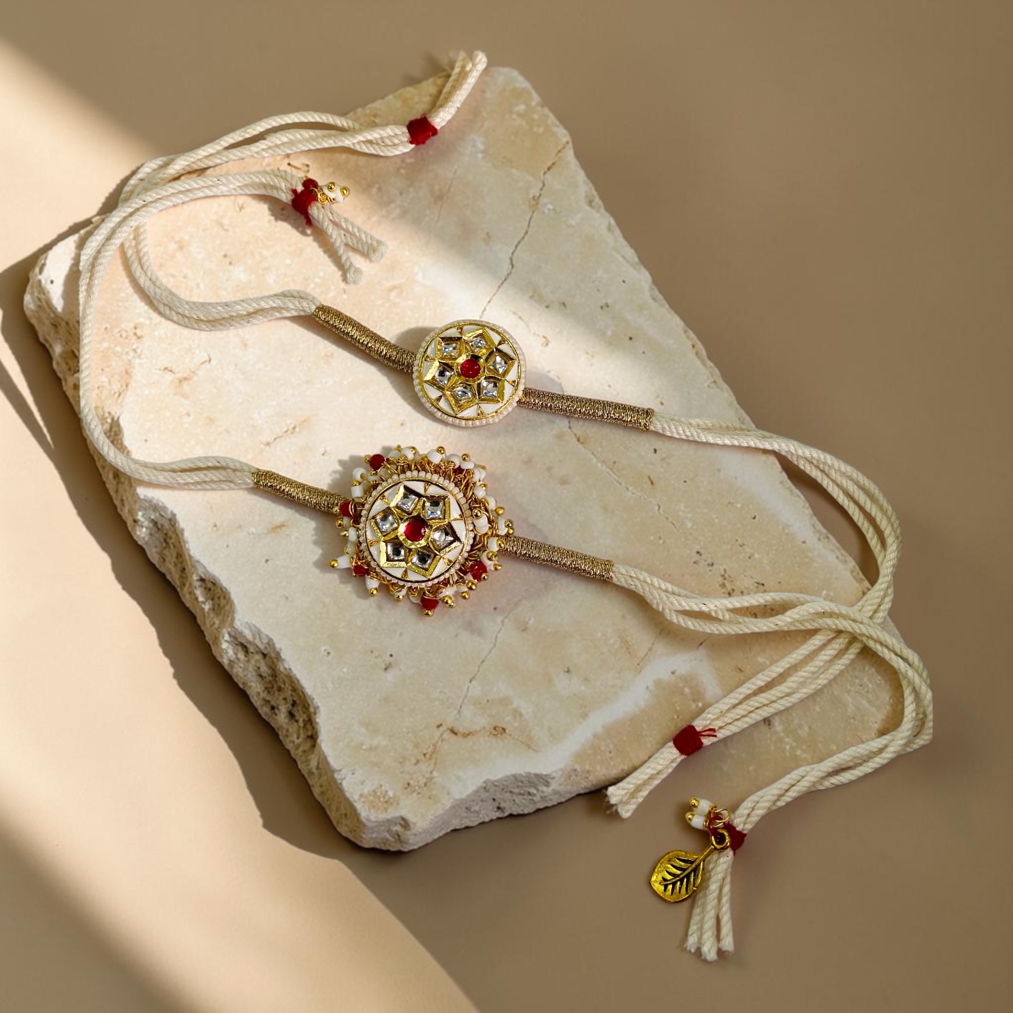 Royal Meenakari Bloom on a festive background
