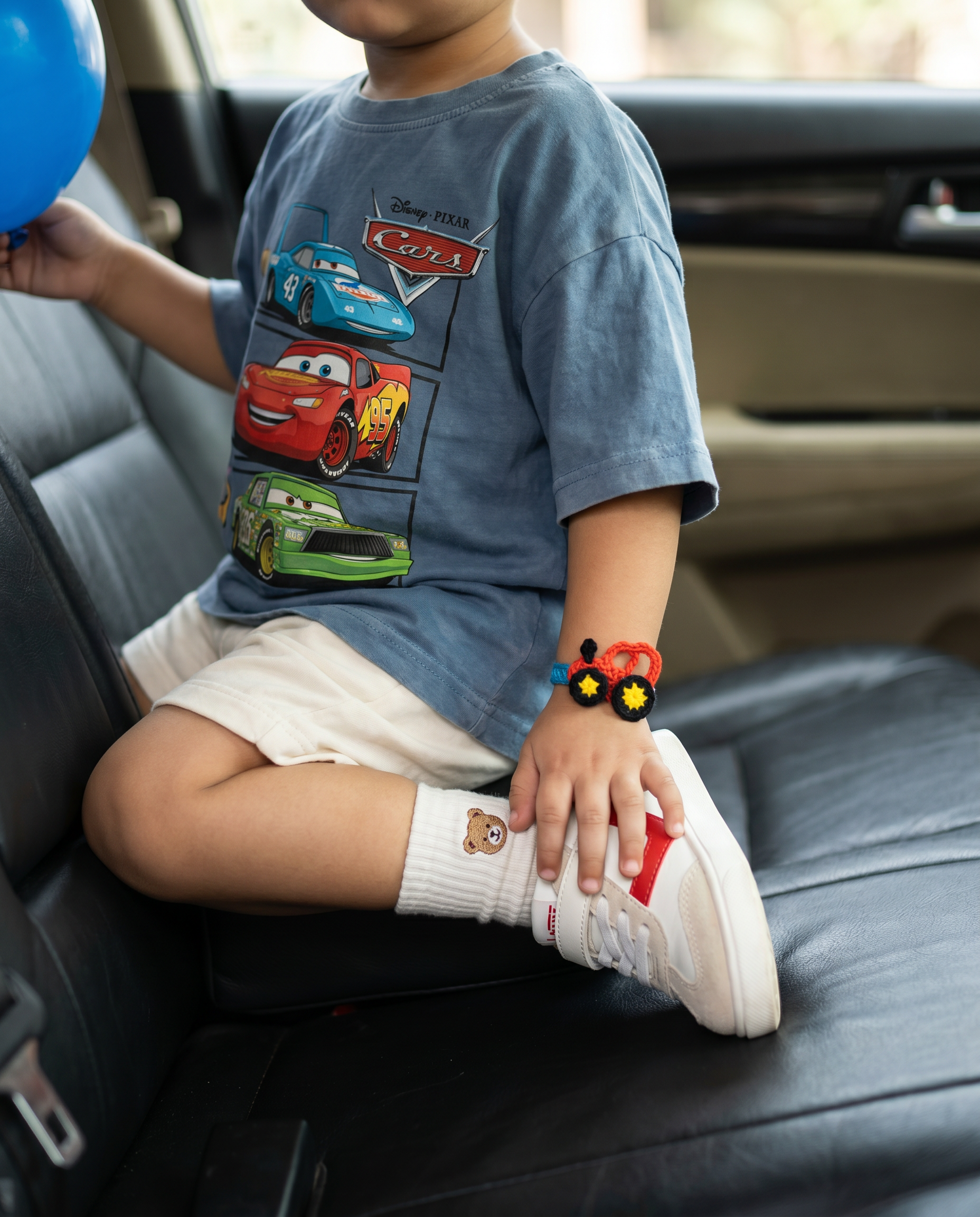 Big Car Crochet worn — styled for brothers